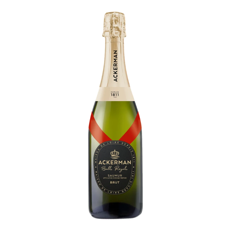 Rượu vang sủi Ackerman Bulle Royale Saumur White Brut