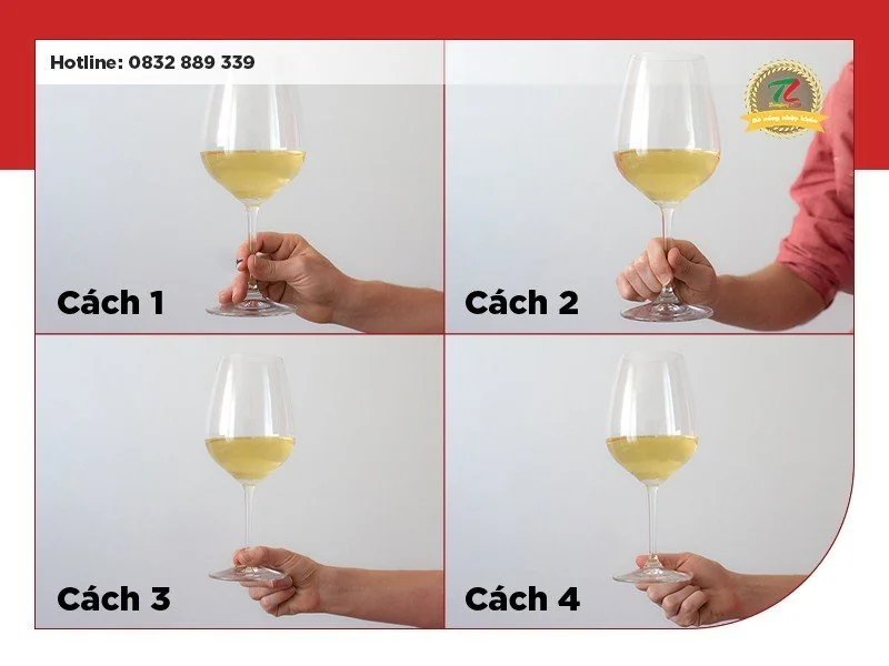 Cách chọn ly rượu vang phù hợp để thưởng thức vang đúng chuẩn dân sành