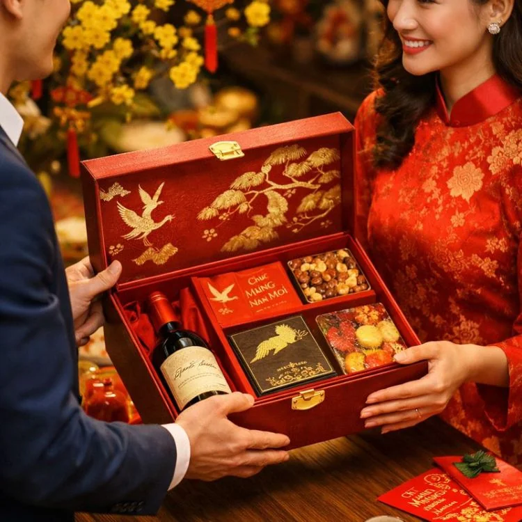 Gợi ý những mẫu quà rượu vang độc đáo, ý nghĩa