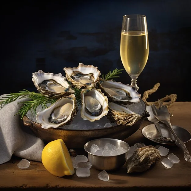 Nghệ Thuật Kết Hợp Rượu Vang Trắng Cùng Hàu Sống & Hải Sản Vỏ Cứng (Oysters & Shellfish)