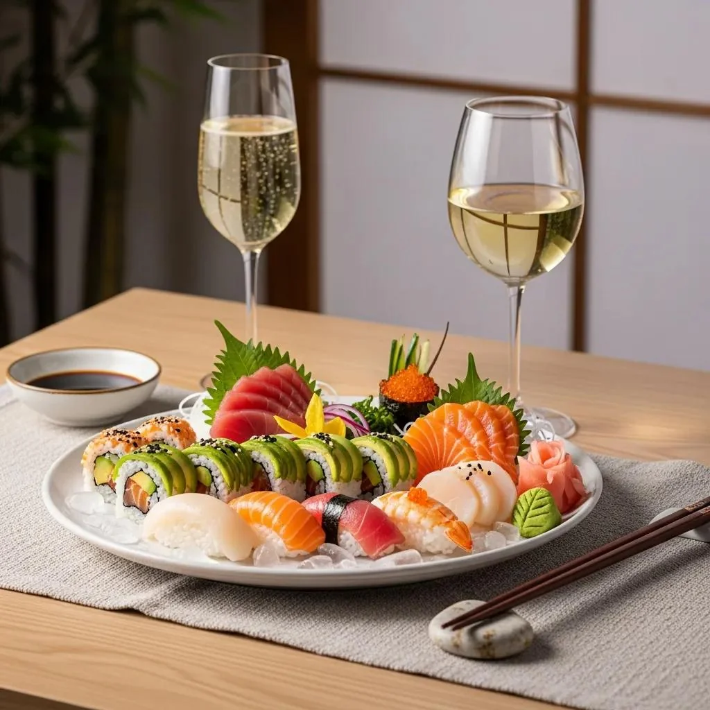 Nghệ Thuật Thưởng Thức Vang Cùng Sushi & Sashimi Cao Cấp (Japanese Fine Dining)