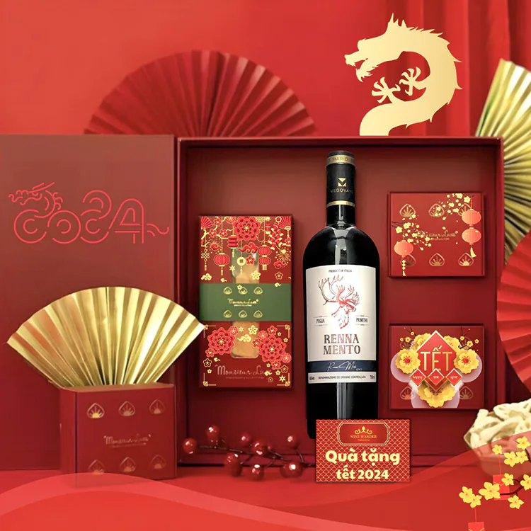 Tặng quà tết doanh nghiệp từ những set quà rượu vang độc đáo, ý nghĩa