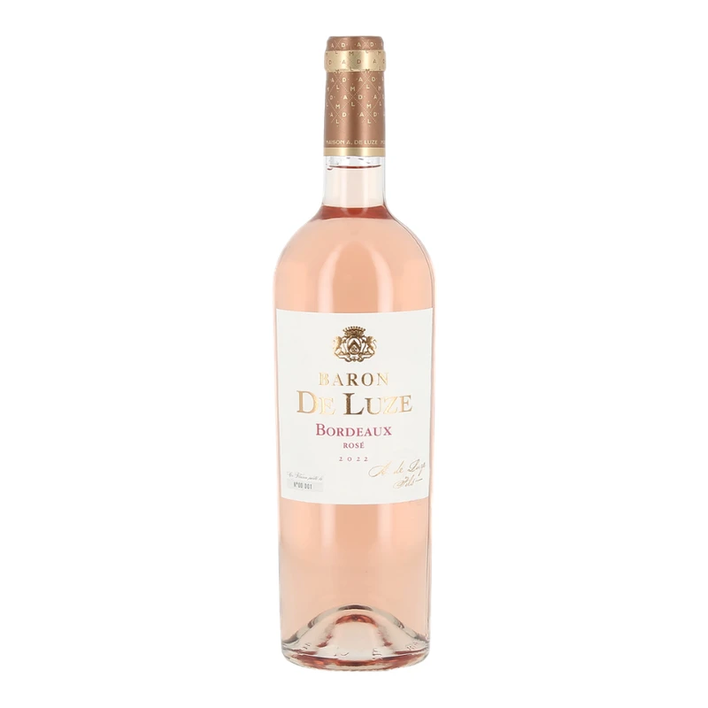 Rượu vang hồng Baron de Luze Terra Vitis