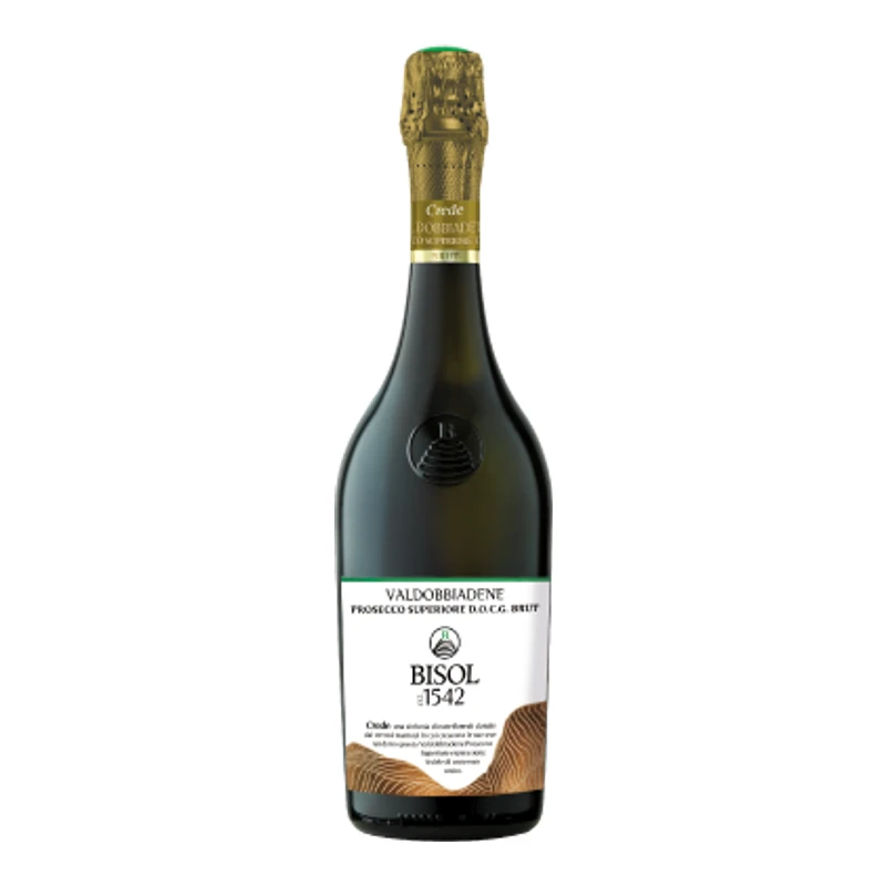 Rượu vang nổ Bisol Cru Crede Prosecco Brut