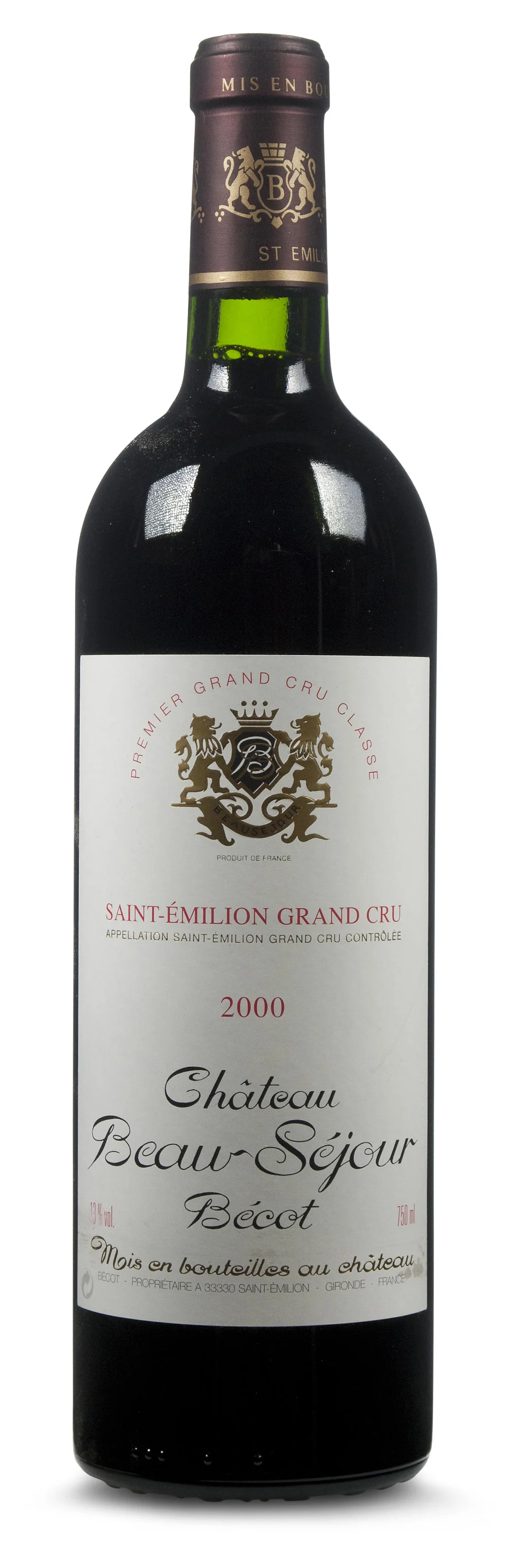 Chateau Beau Sejour Bécot Premier Grand Cru Classé B - Saint Emilion