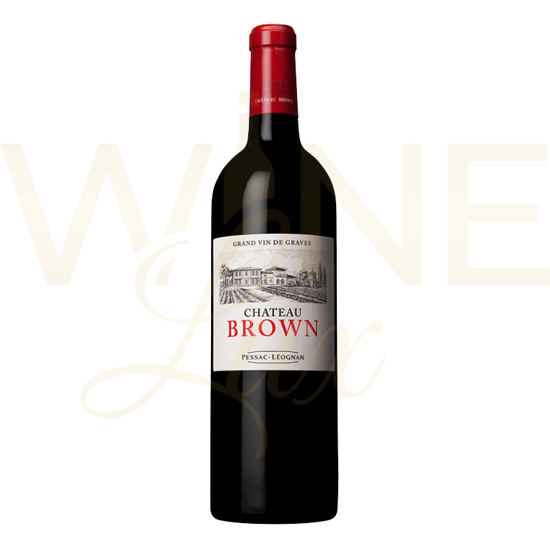 Rượu vang Pháp Chateau Brown Rouge 2018