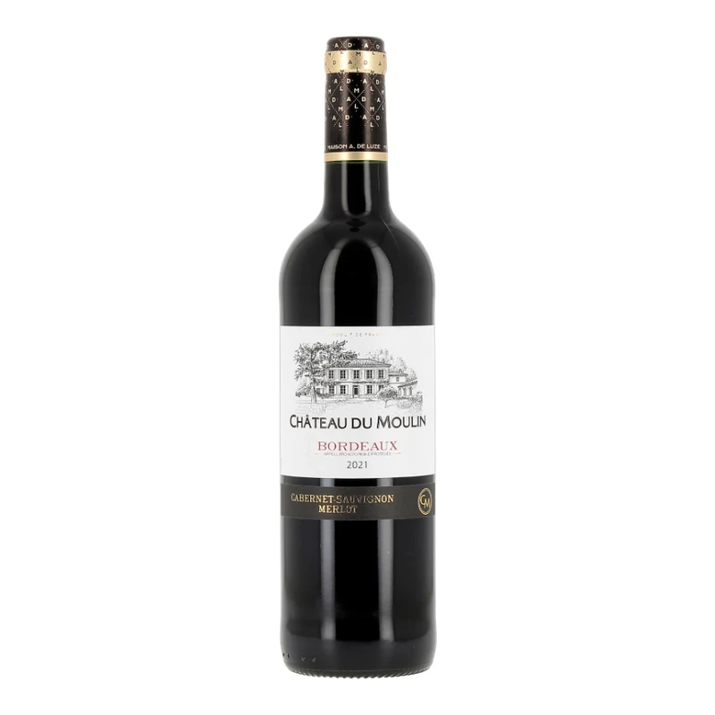 Rượu vang đỏ Château du Moulin Bordeaux Rouge 2021