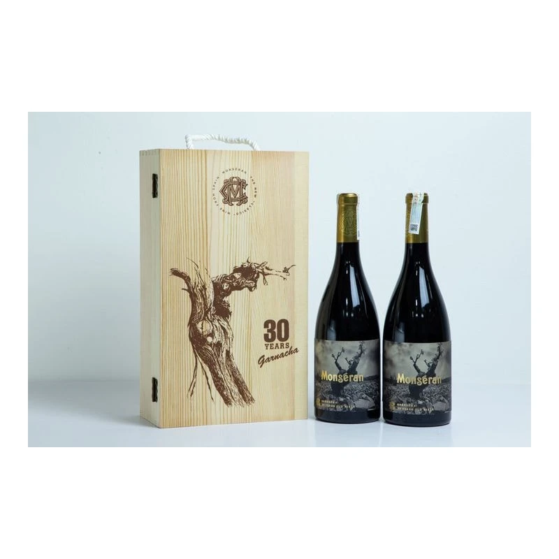 Hộp gỗ đôi Castillo de Monseran “30 Year Old Vines” Garnacha Red