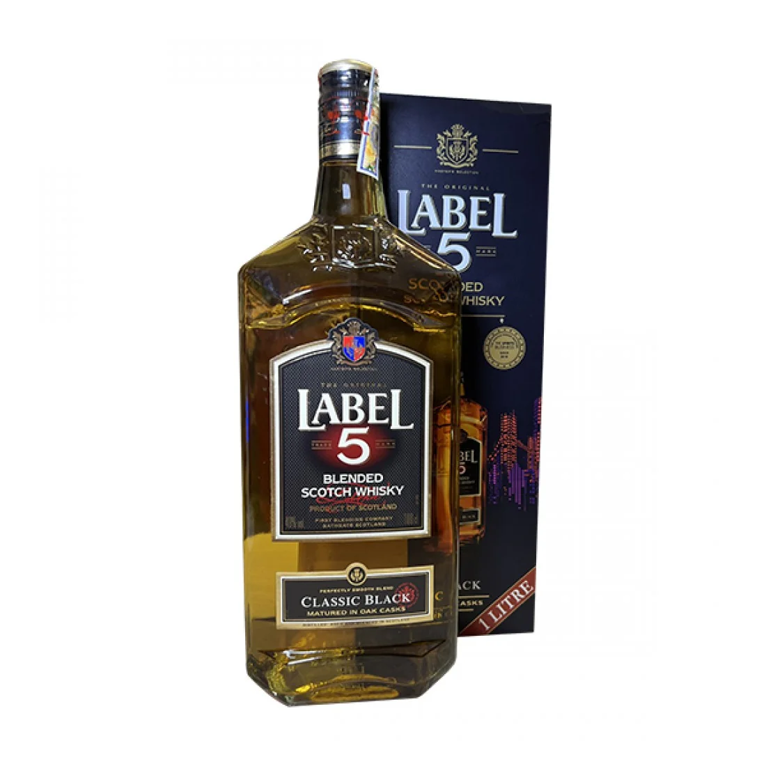 Label 5 Classic Black 0.05L