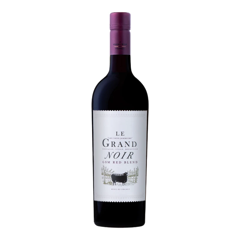 Rượu vang đỏ Le Grand Noir Classic Grenache – Syrah – Mourvedre
