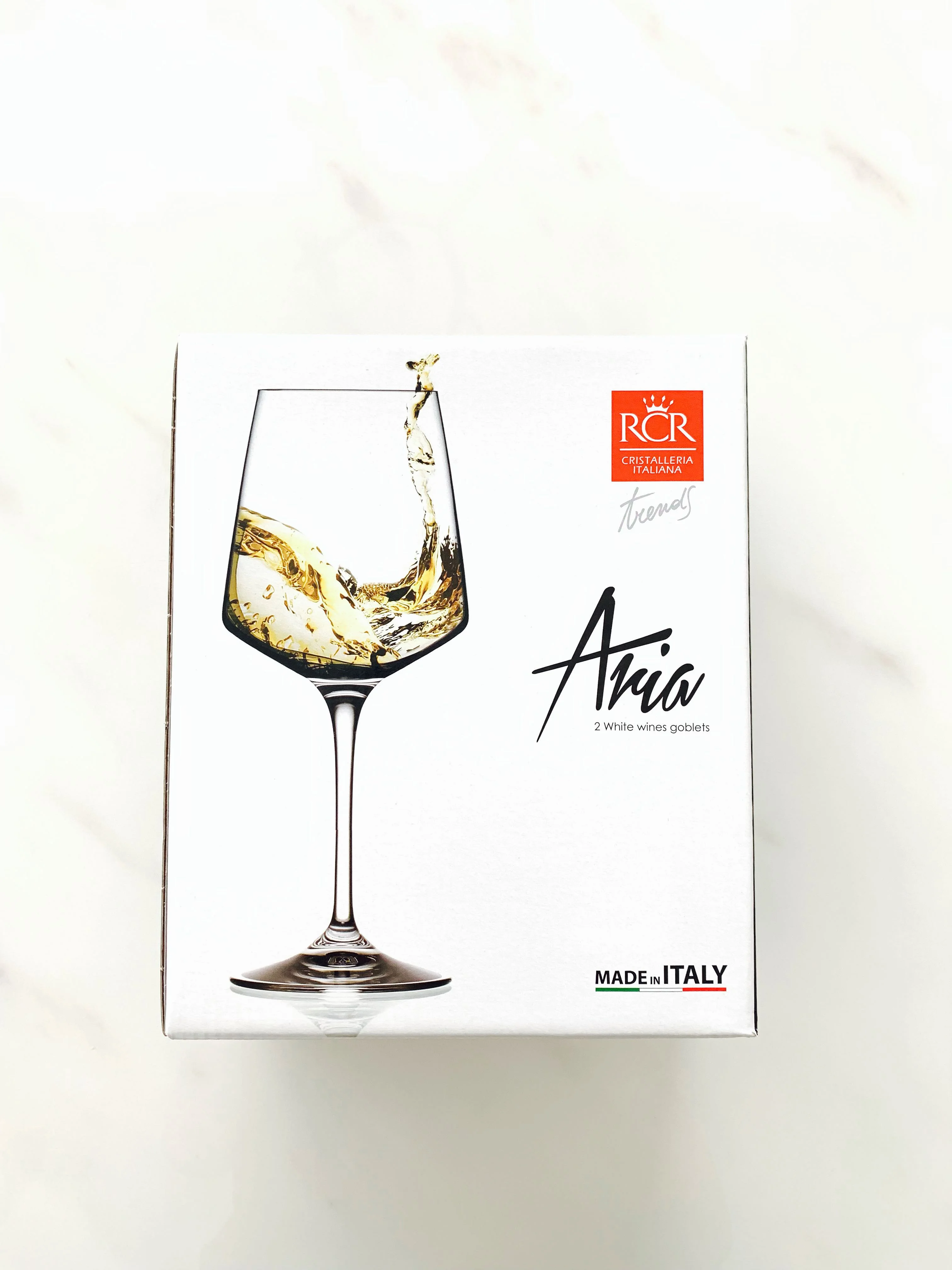 RCR - ARIA WHITE WINE GOBLET-A46 (Ly vang trắng)
