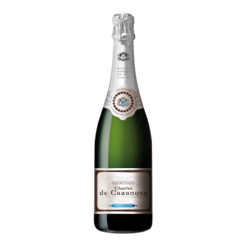 Rượu champagne Charles de Cazanove Brut Tete de Cuvee