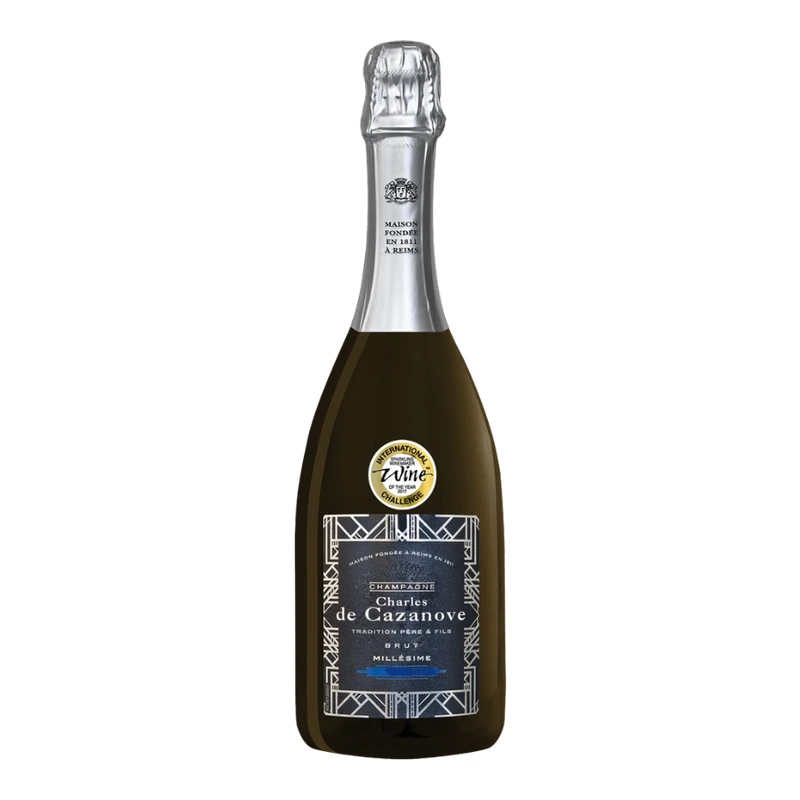 Rượu champagne Charles de Cazanove