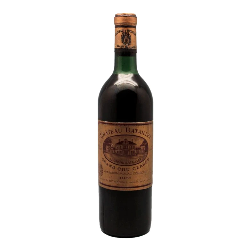 Rượu vang cao cấp Grand Cru Château Batailley 1967
