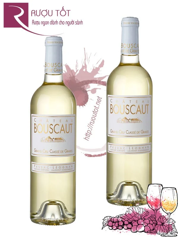 Rượu vang Pháp Chateau Bouscaut Blanc 2016