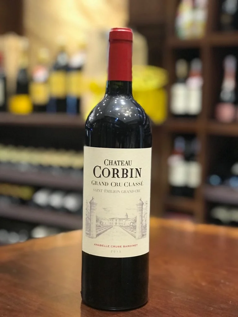 Rượu vang Pháp Chateau Corbin 2011