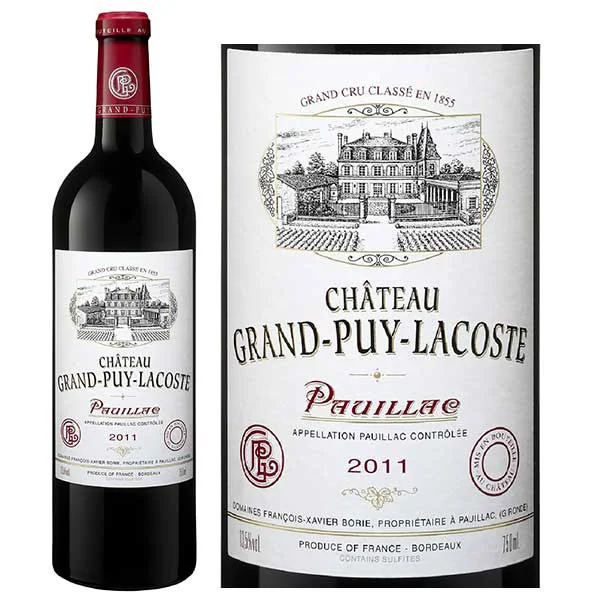 Rượu vang Pháp Château Grand-Puy-Lacoste 2013