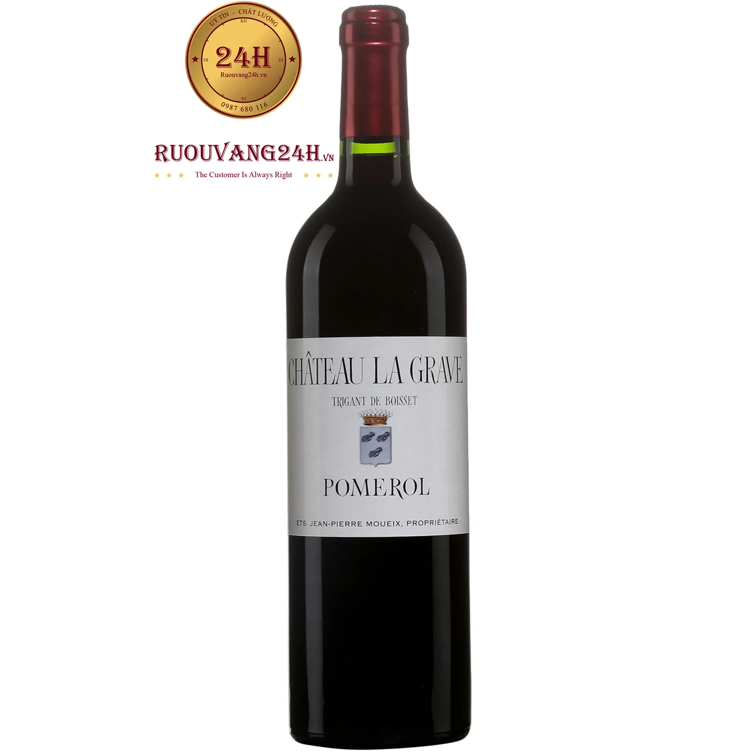 Rượu vang Pháp Chateau La Grave 2016