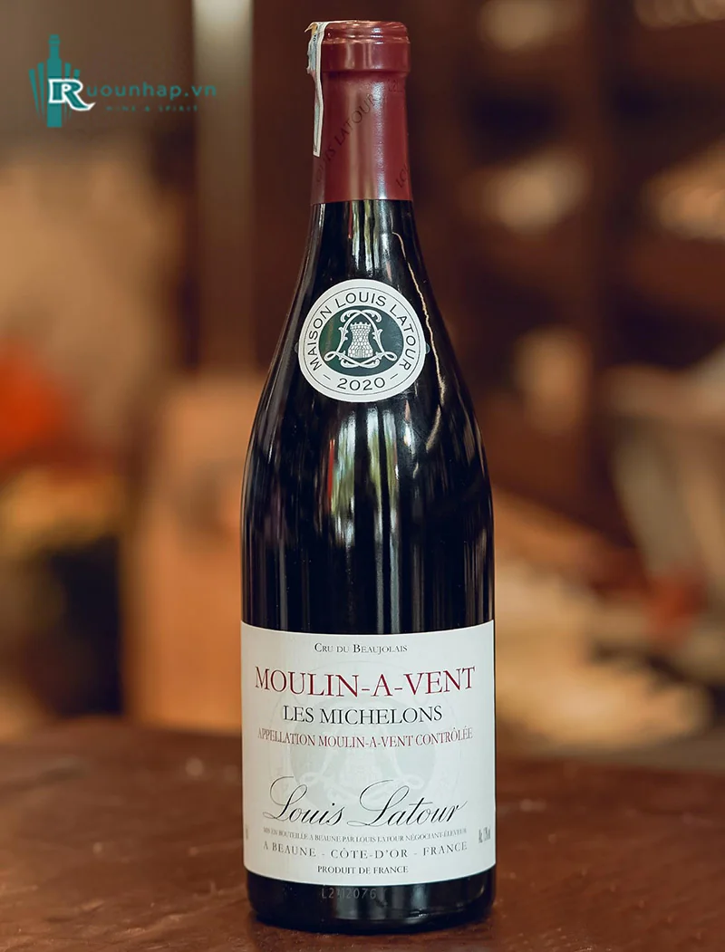 Rượu vang Pháp Louis Latour Moulin-a-Vent Les Michelons 2020