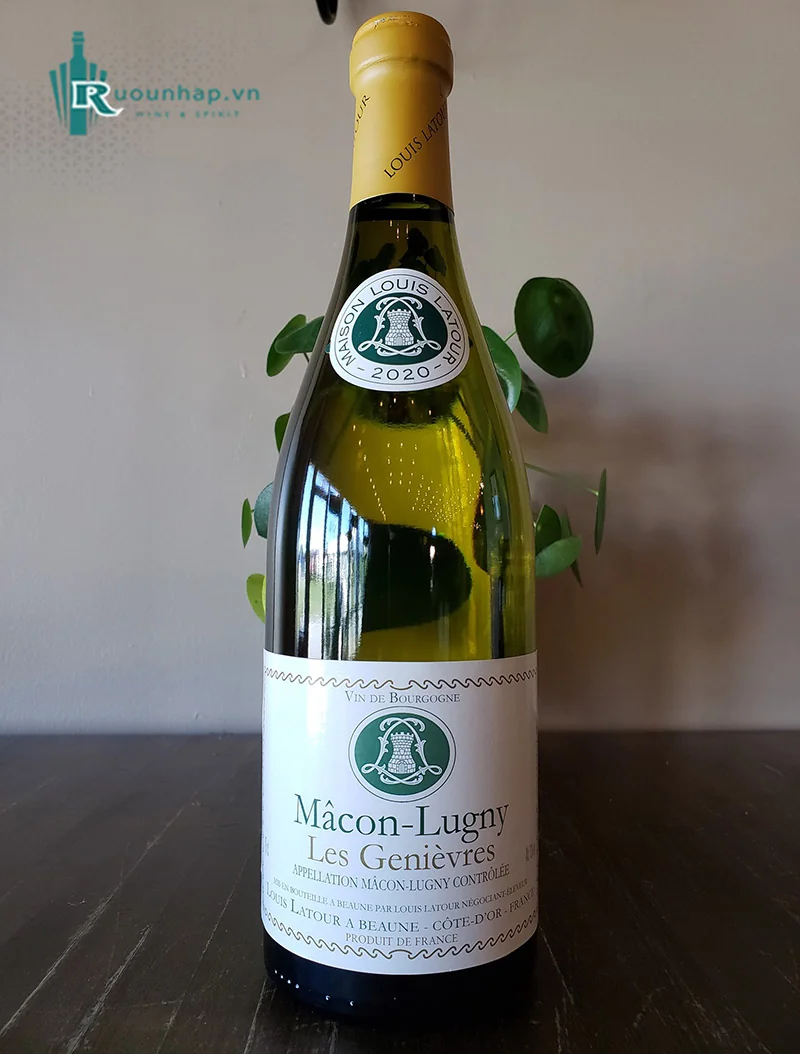 Rượu vang Pháp Macon-Lugny Les Genièvres Louis Latour 2020