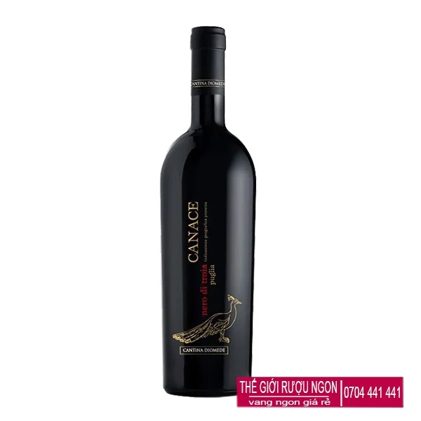 Rượu vang Ý Canace Nero di Troia 2018