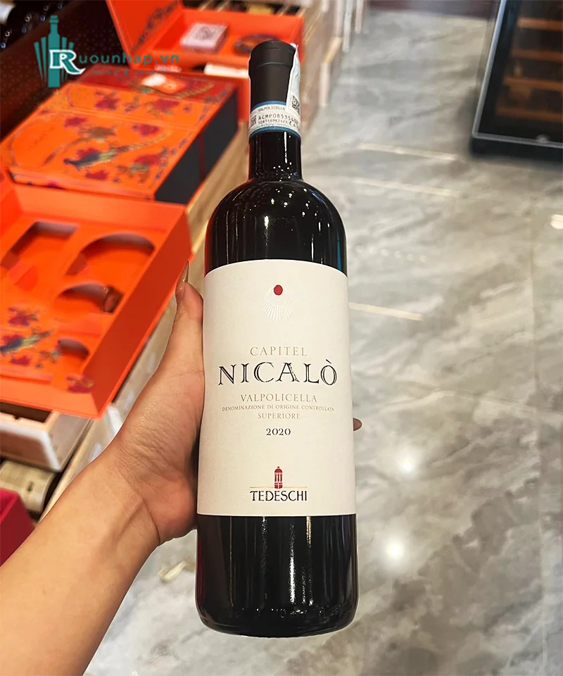 Rượu vang Ý Capitel Nicalò Valpolicella Superiore 2017
