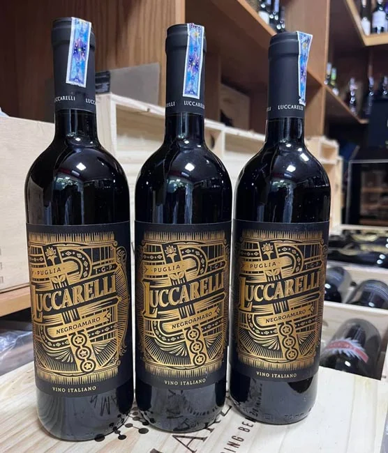 Rượu Vang Ý Luccarelli Negroamaro Vintage Edition
