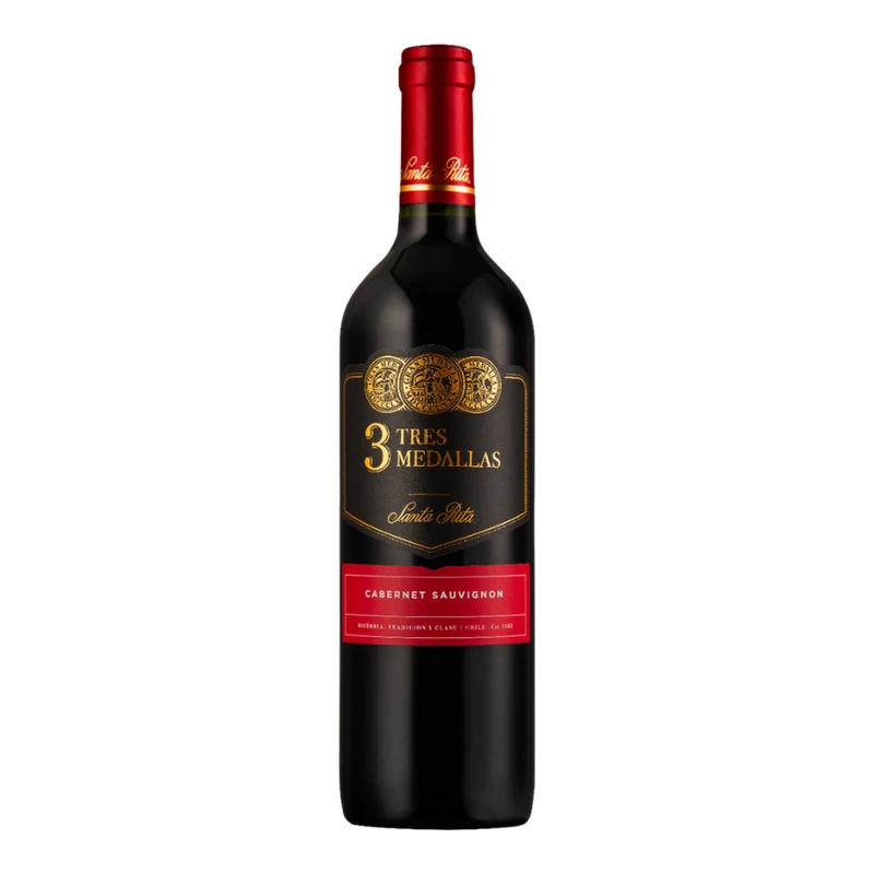 Rượu vang đỏ Santa Rita Tres Medallas Cabernet Sauvignon