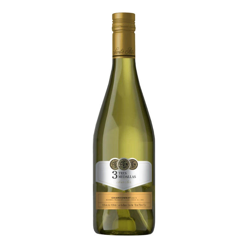 Rượu vang trắng Santa Rita Tres Medallas Chardonnay