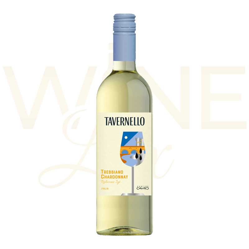 Rượu vang Ý Tavernello Trebbiano Chardonnay Rubicone 2020