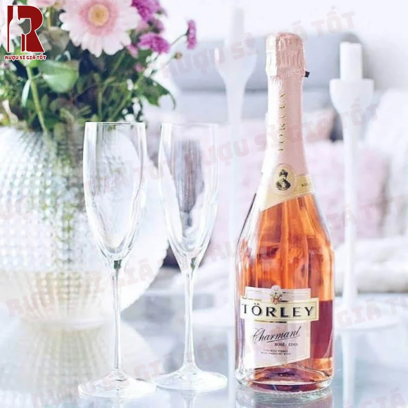 Torley Charmant Rose Sparkling Wine