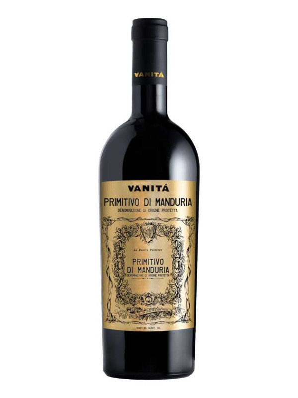 Rượu vang Ý Vanitá Primitivo di Manduria Vendemmia 2020
