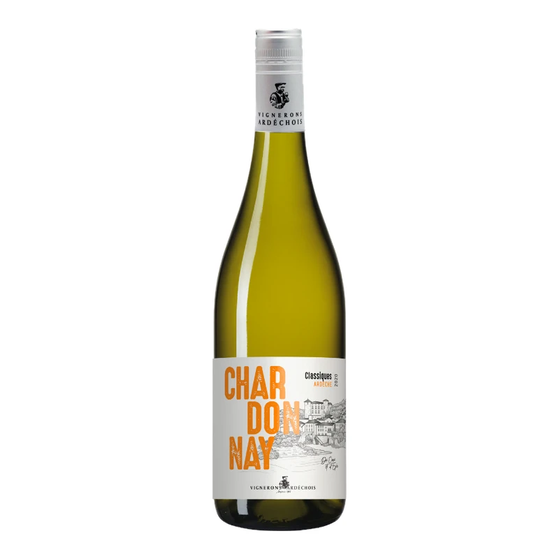 Rượu vang trắng Vignerons Ardechois Les Classiques Chardonnay