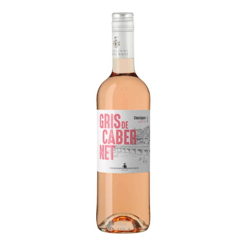 Rượu vang hồng Vignerons Ardechois Les Classiques Gris de Cabernet