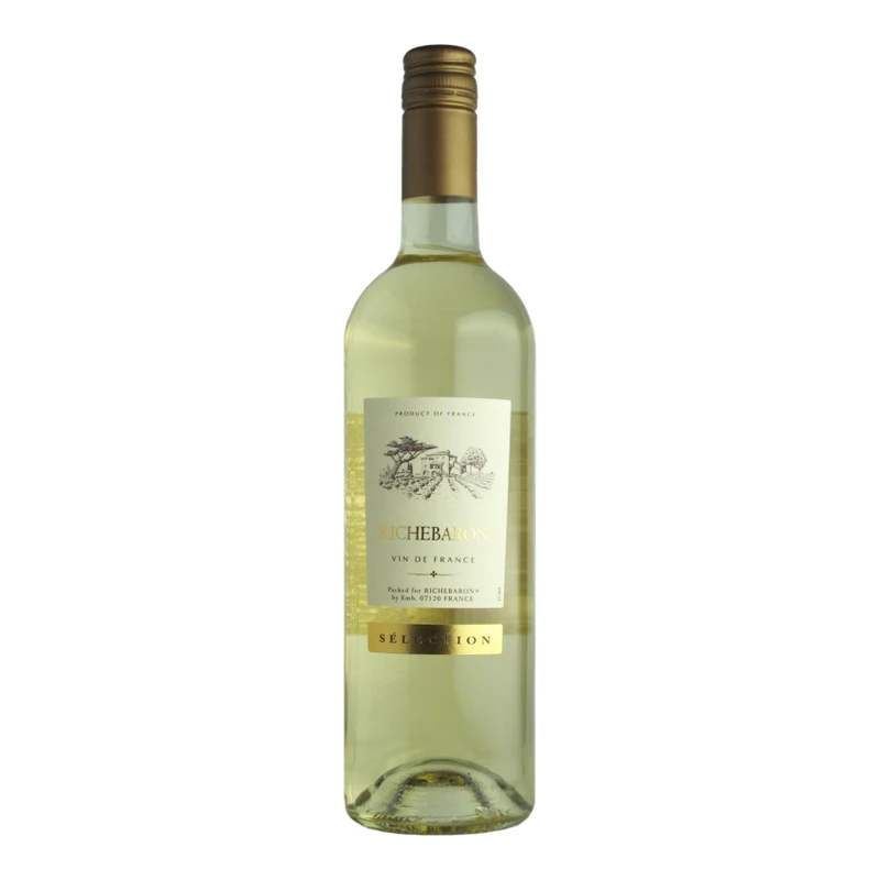 Rượu vang trắng Vignerons Ardechois Richebaron White