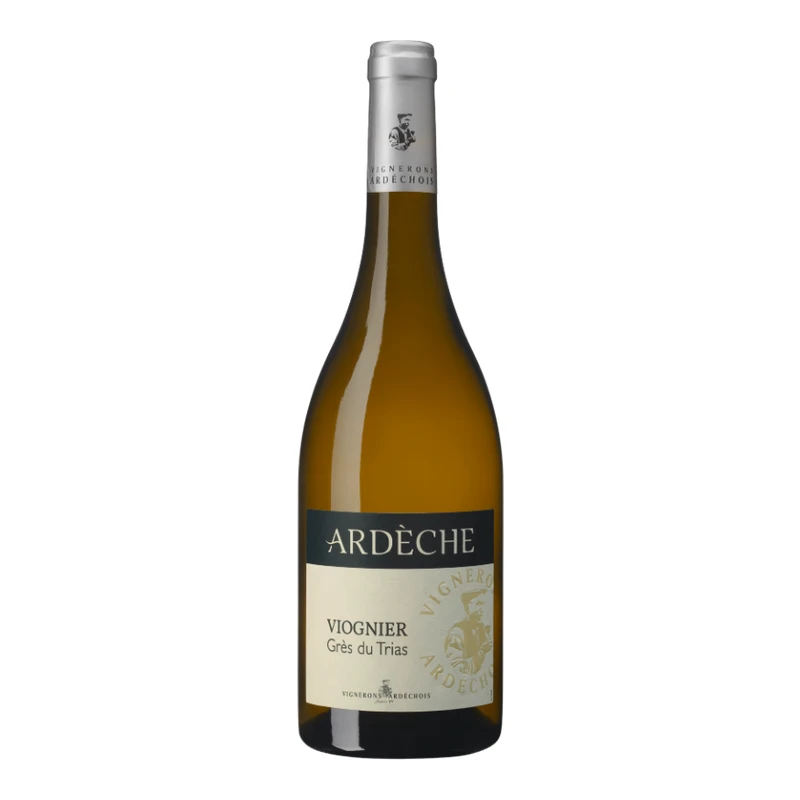 Rượu vang trắng Vignerons Ardéchois Viognier Grès du Trias
