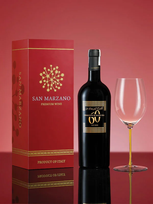 Rượu Vang Ý 60 Sessantanni Limited Edition (24 Karat Gold) ảnh 2