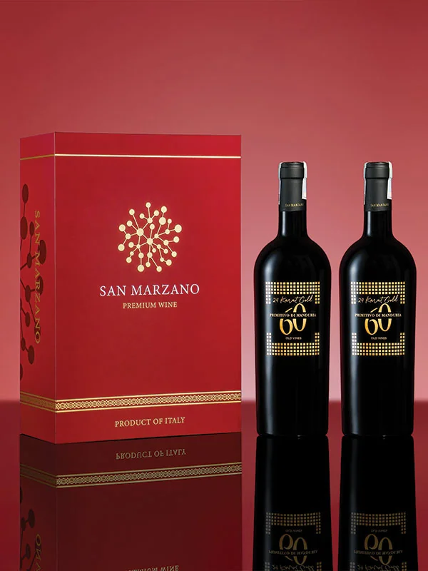 Rượu Vang Ý 60 Sessantanni Limited Edition (24 Karat Gold) ảnh 3