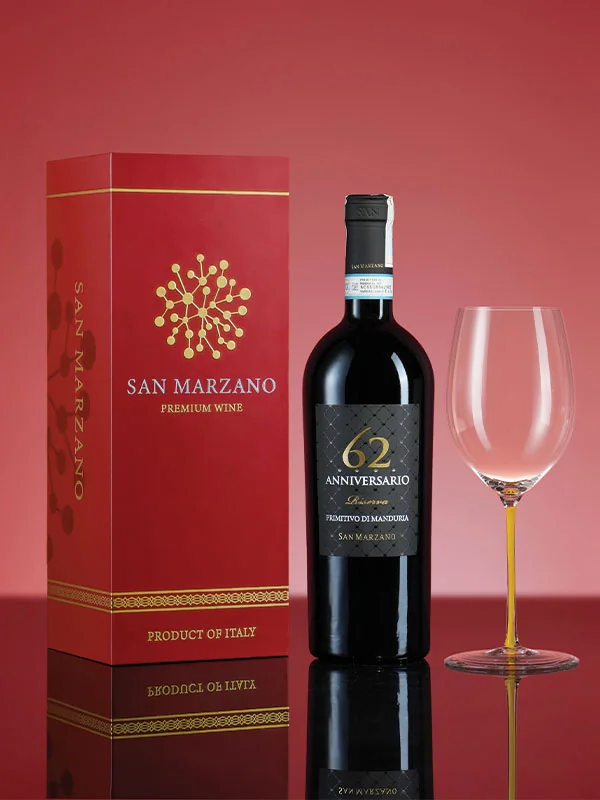Rượu Vang Ý 62 Anniversario Primitivo di Manduria DOP Riserva ảnh 2