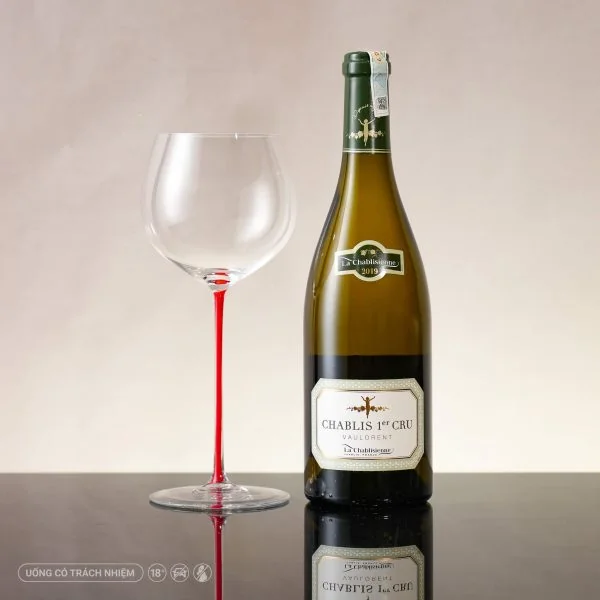 Rượu vang Pháp La Chablisienne Chablis Premier Cru Vaulorent 2015 ảnh 2