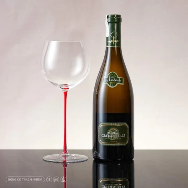 Rượu vang Pháp La Chablisienne Château Grenouilles Chablis Grand Cru 2007 ảnh 2