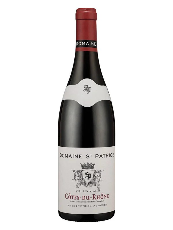 Rượu vang Pháp Domaine St Patrice Côtes-Du-Rhône 2019