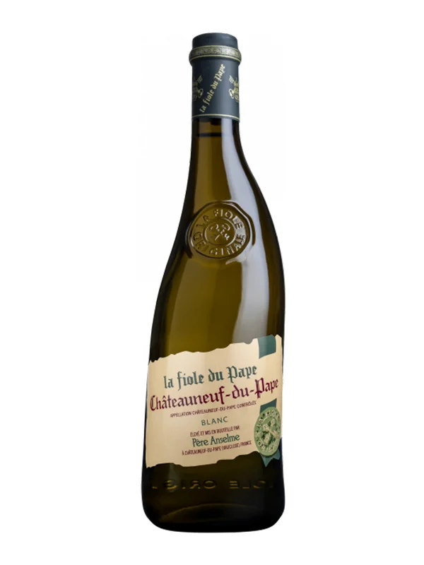 Rượu Vang Pháp La Fiole Du Pape Châteauneuf-Du-Pape Blanc Père Anselme 2025