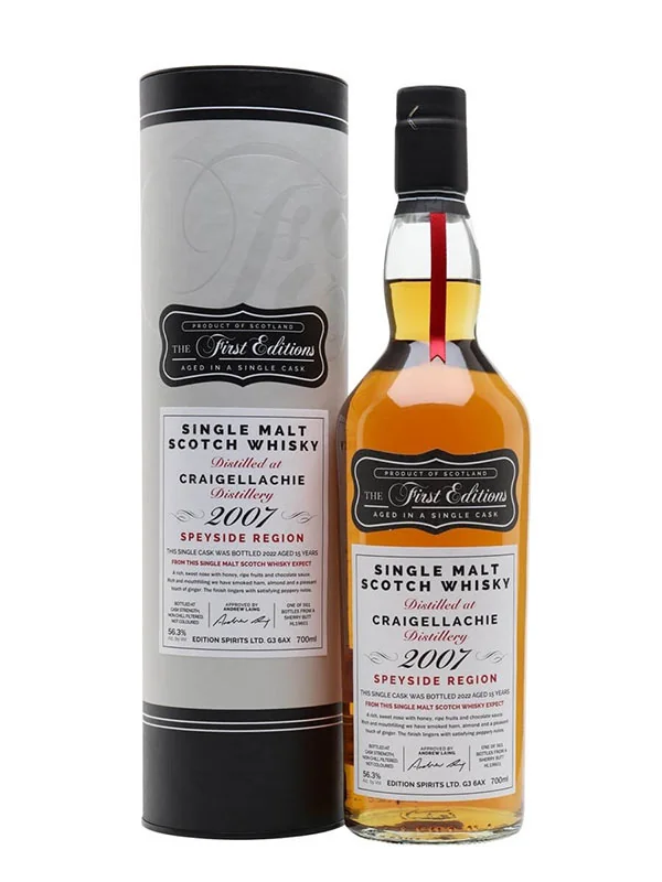 Rượu Whisky First Editions Craigellachie 2007