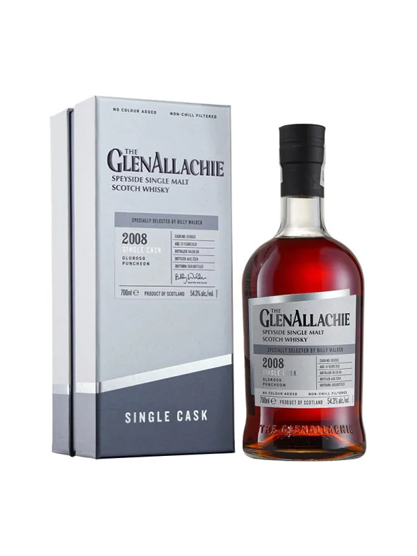 Rượu Whisky GlenAllachie 2008 Oloroso Puncheon Cask no. 800502