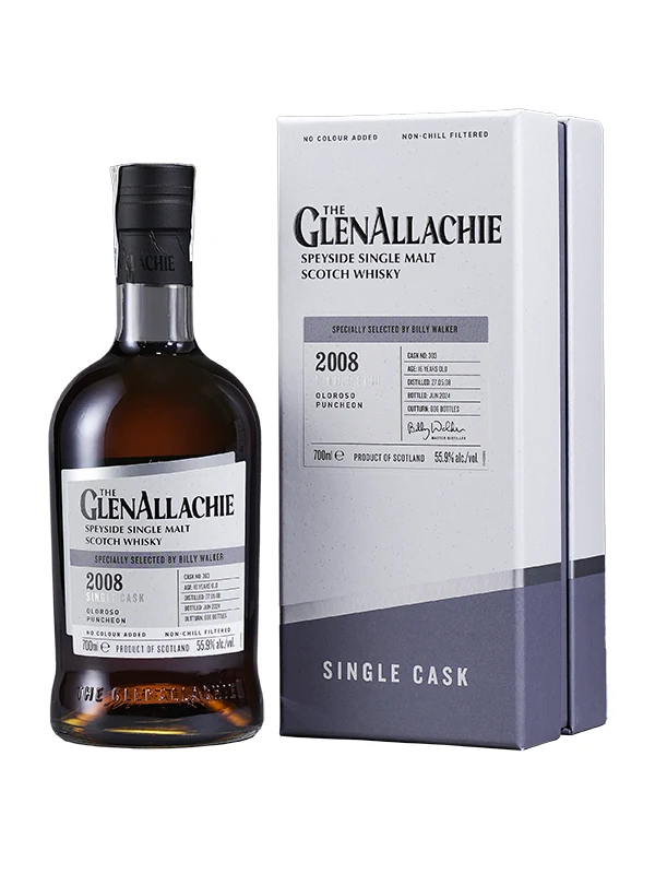 Rượu Whisky GlenAllachie 2008 Oloroso Puncheon Cask no. 303