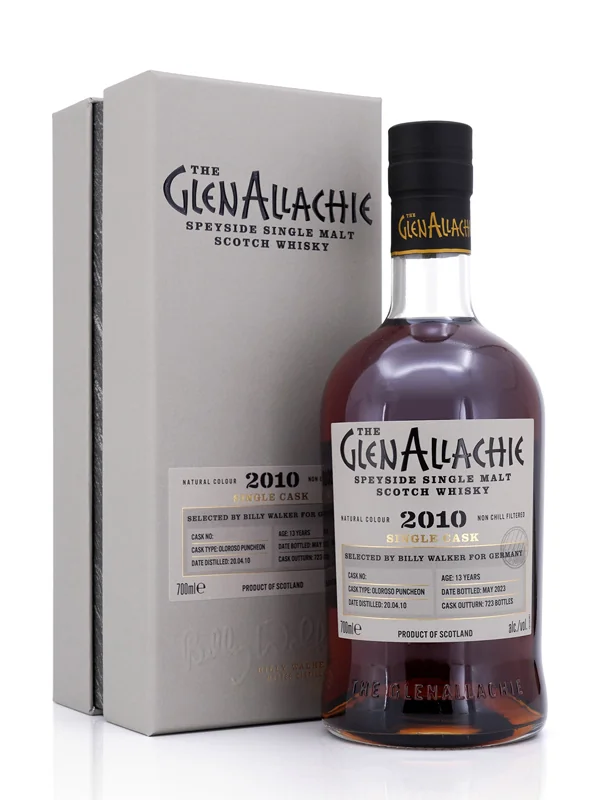 Rượu Whisky GlenAllachie 2010 Oloroso Puncheon Cask no. 805051