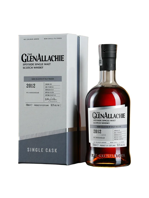 Rượu Whisky GlenAllachie 2012 PX Hogshead Cask no. 1029
