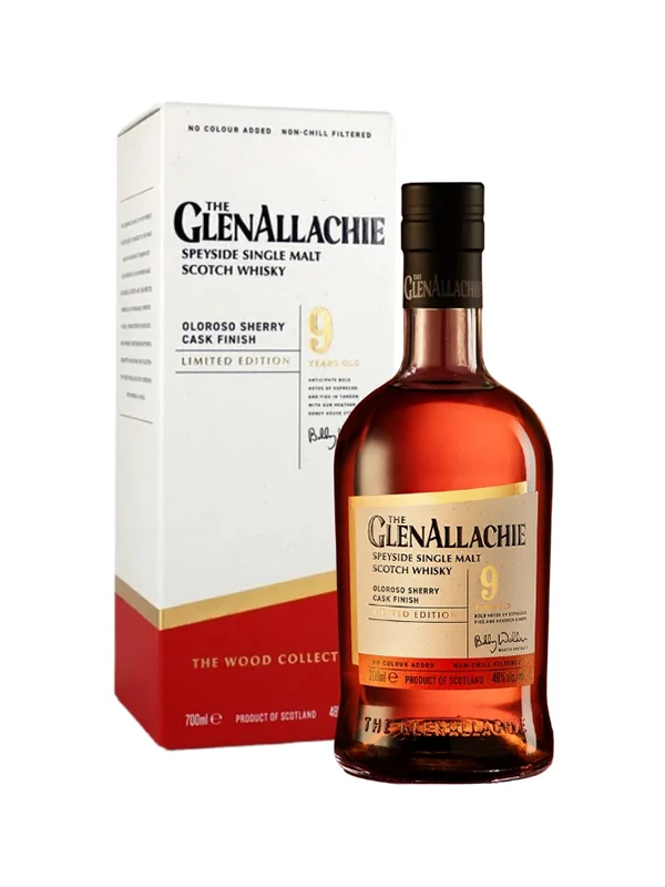 Rượu Whisky GlenallAchie 9 Oloroso Sherry Cask Finish