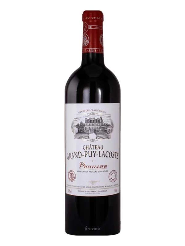 Rượu vang Pháp Château Grand-Puy-Lacoste 2015